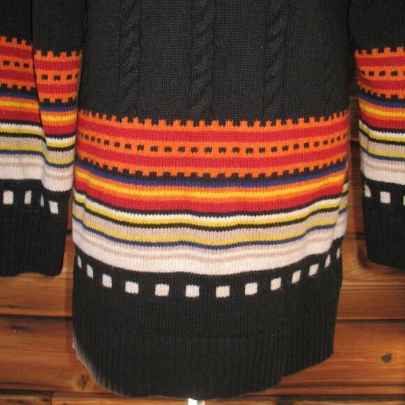 Pendleton Aztec Wool Blend Cardigan Sweater - Picture 8 of 10